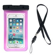 Waterproof phone bag pouch for pool pink, Hurtel