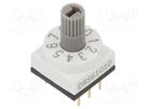 Encoding switch; Pos: 10; PCB,THT; 80mΩ; DC load @R: 0.15A/42VDC KNITTER-SWITCH