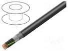 Wire; ÖLFLEX® ROBUST 215C; 18G0.5mm2; black; 300V,500V; CPR: Fca LAPP