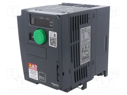 Vector inverter; Max motor power: 1.1kW; Out.voltage: 3x230VAC SCHNEIDER ELECTRIC ATV320U11M3C