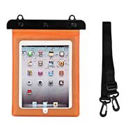 Waterproof PVC tablet case - orange, Hurtel