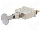 Switch: push-pull; Pos: 2; 75A/28VDC; chrome; Illumin: none; PP SWITCH COMPONENTS
