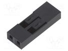 Plug; pin strips; male/female; Mini-PV™; 2.54mm; PIN: 2; for cable Amphenol Communications Solutions