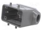 Enclosure: for HDC connectors; Han Hv E®; size 10B; for cable HARTING