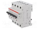 Circuit breaker; 230/400VAC; Inom: 40A; Poles: 4; Charact: C; 6kA ABB