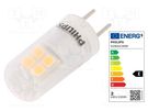 LED lamp; warm white; GY6,35; 12VAC; 215lm; P: 1.8W; 300°; 3000K PHILIPS