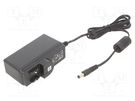 Power supply: switched-mode; mains,plug; 30VDC; 1.2A; 36W; 89.3% XP POWER