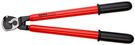 KNIPEX 95 17 500 Cable Shears with dipped insulation, VDE-tested 500 mm