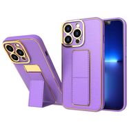 New Kickstand Case case for iPhone 13 Pro Max with stand purple, Hurtel