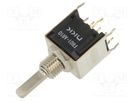 Switch: rotary; Pos: 10; 0.1A/50VDC; Poles number: 1; -25÷85°C; FR01 NKK SWITCHES