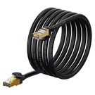 Baseus Speed Seven network cable RJ45 10Gbps 3m black (WKJS010401), Baseus