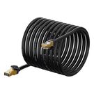 Baseus Speed Seven network cable RJ45 10Gbps 20m black (WKJS010901), Baseus