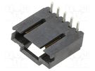 Socket; wire-board; male; AMPMODU MTE; 2.54mm; PIN: 5; THT; on PCBs TE Connectivity