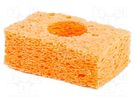 Tip cleaning sponge; for stand; 53x81x25mm METCAL