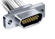 CABLE ASSY, MICRO D RCPT-FREE END, 0.5"