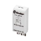 Indikaatormoodul 6 ... 24V DC, LED roheline + diood, Finder