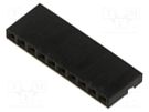 Plug; pin strips; female; 2mm; PIN: 10; crimped; for cable; 1A; bulk HARWIN