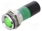 Indicator: LED; green; 230VAC; Ø22mm CML INNOVATIVE TECHNOLOGIES