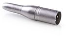 Üleminek XLR-3 pistik - 6.35 mm pesa