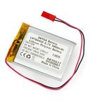 LiPo cell 3.7V 1850mAh 7.0x44x52mm with PCM, with JST termina (LP704452) AKYGA