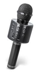 Bluetooth-mikrofon koos kõlariga 3W, aku 1500 mAh (Li-Ion), Bluetooth 4.0, must