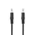 Stereo Audio Cable 3.5 mm Male - 3.5 mm Male 5.0 m Black