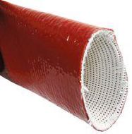 FIREPROOF SLEEVING RED 102MM 1M