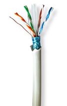 Network Cable rolll | CAT6 | Solid | F/UTP | Bare Copper | 305.0 m | Indoor | Round | LSZH | Grey | Gift Box