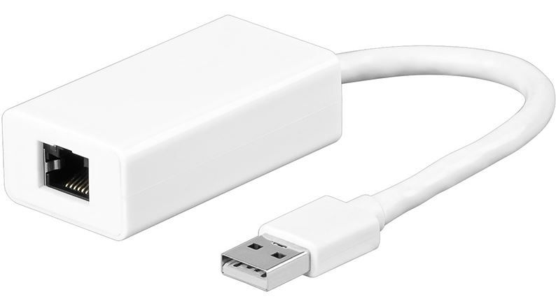 USB 2.0 kiire Etherneti võrguadapter 10/100 Mbps 0,1 m kaabliga