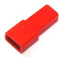 Kontakti isolaator F-6.3mm punane plast