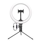 Tripod - Holder for Selfies with 10" LED Ring Light