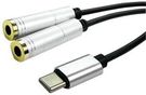 USB-C - 3.5MM AUDIO SPLITTER CABLE