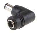 Changeable DC Plug from 2.1x5.5x11mm to 2.1x5.5x11mm, angled