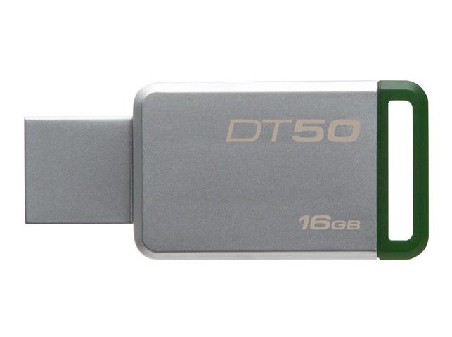 Mälupulk  16GB, USB3.0, DataTraveler 50, KINGSTON