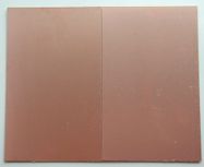 Board, double sided, 1.5mm 160x100mm, 2 sided, copper