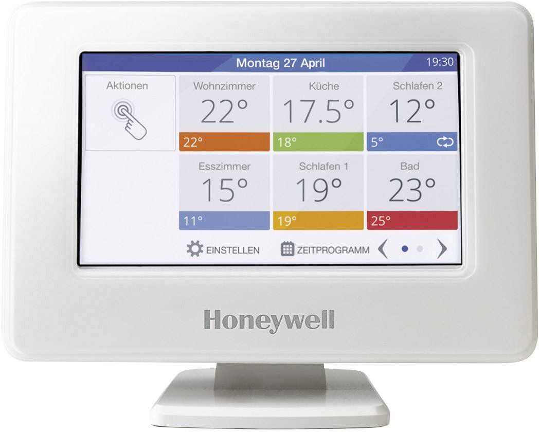 Koduküttesüsteemi EVOHOME komplekt termostaadiga, Wi-Fi, puutetundliku ekraaniga, Honeywell