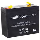 Pb Battery 6V 7000mAh MULTIPOWER MP76S 116x50x99mm