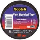 Commercial Grade Vinyl Electrical Tape 700, 0.177mm x 19mm x 20m, black