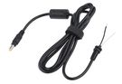 Power cable 1.2m with DC 4.0/1.7mm plug, straight, with ferrite filter