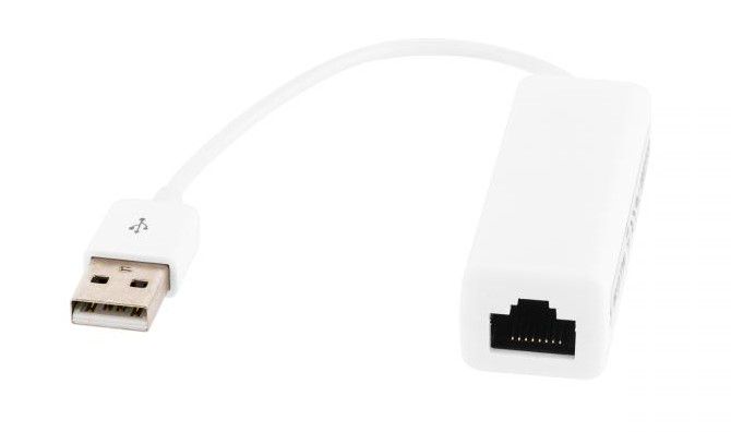 Võrguadapter USB 2.0, RJ45, 10/100 Mbit/s