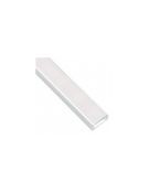 Aluminum profile with white cover for LED strip, white, surface LINE MINI 3m
