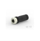Pistik Standard Circular Connectors, Wire-to-Wire, 8 Position, Sealable, Wire & Cable, Signal, PBT, A Polarization Code, Polyamide 66 GF25, M12