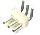 Connector:wire-board;socket;male;PIN:3;Pitch:3.96mm;angled