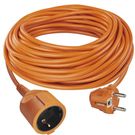 Current Extension cable 30m, 3x1.5 mm² 1 socket orange