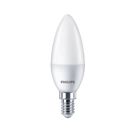 Лампа светодиодная E14 230V 4,9W (40W) 470lm теплый белый 2700K, PHILIPS