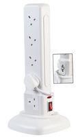 EXTENSION TOWER 10G SWTCH , USB WHT