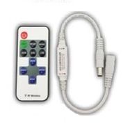 LED controller-dimmer mini with RF remote controler 6A 12-24 V dc