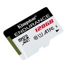 Mälukaart microSD 128GB klass 10 UHS-1 A1 V10, kõrge vastupidavusega