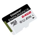 Mälukaart microSD 64GB klass 10 UHS-1 U1 A1 V10, kõrge vastupidavusega