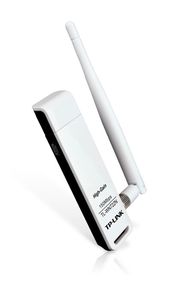 150Mbps High Gain Wireless USB Adapter with 4dBi detachable antenna, TP-LINK